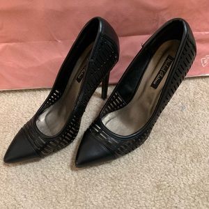 EUC—Black stilettos, size 7
